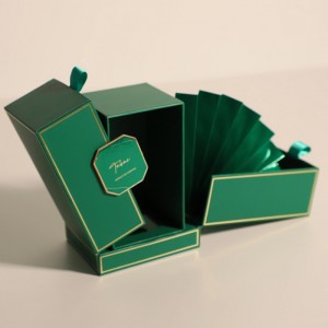 Dublu personalizat-Deschidere cutie cadou de lux